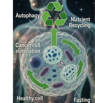 🧬 Autophagy & Fasting: Cancer-Fighting Potential  
