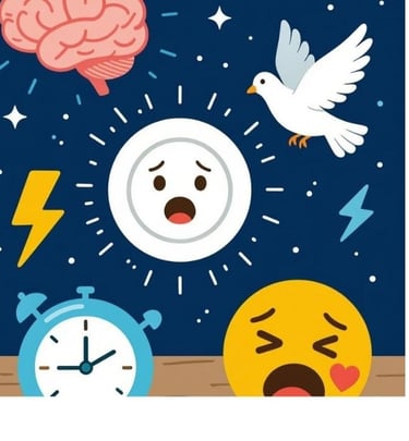 🧠 Panic Attack vs Anxiety Attack vs Mental Breakdown 🍽️🕊️