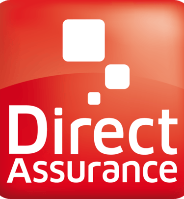 Logo de Direct Assurance avec qui nous sommes partenaire et garage agrée
