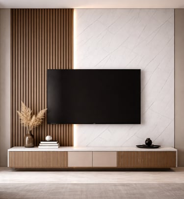 Tv Unit Acoustic Wall Panels