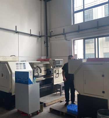 Precision machining workshop for tungsten and molybdenum products