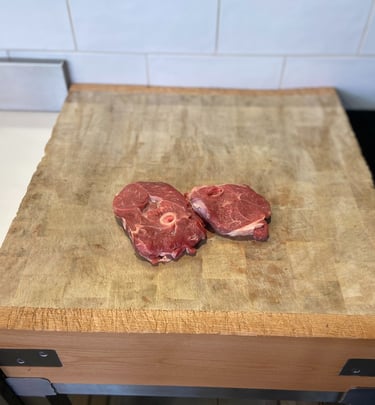 tranche de gigot avec os