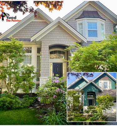 Exterior house painting in Surrey