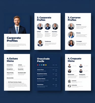 An open brandbook showing detailed guidelines and cohesive brand elements