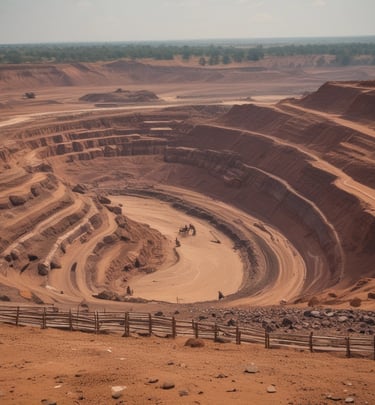 Urban real estate development blending green spaces with innovative design