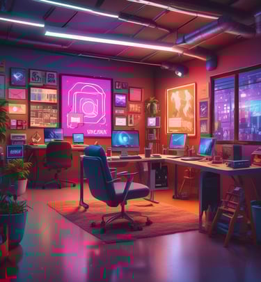 Screenshot of a sleek, modern website designed for a local boutique