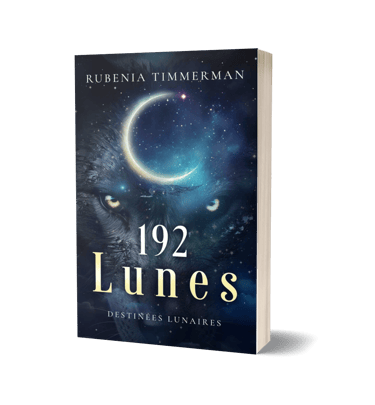 Mockup 192 lunes, saga Destins Lunaires - Rubenia Timmerman.