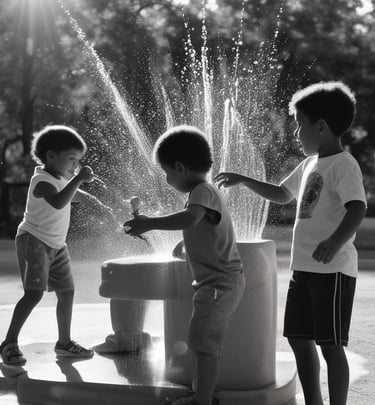 A confident entrepreneur in a tailored navy suit, captured with soft natural light against a sleek urban backdrop.