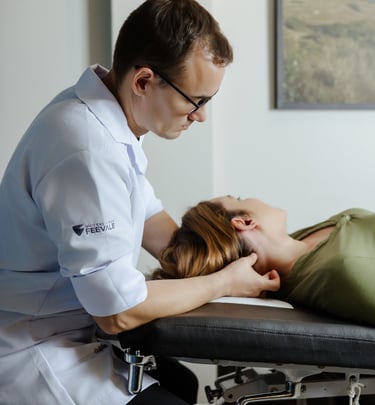 Técnica Quiroprática Nimmo na coluna cervical