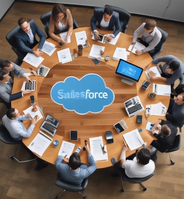 Team members celebrating a successful project launch with smiles and high-fives