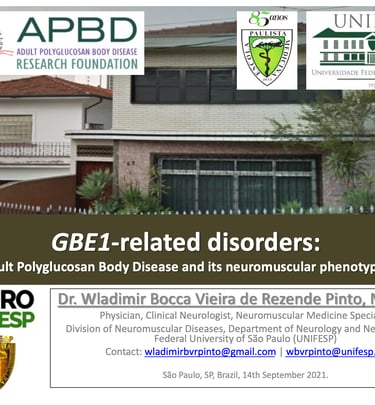 Adult Polyglucosan Body Disease - Doença com corpos de poliglucosan do adulto 