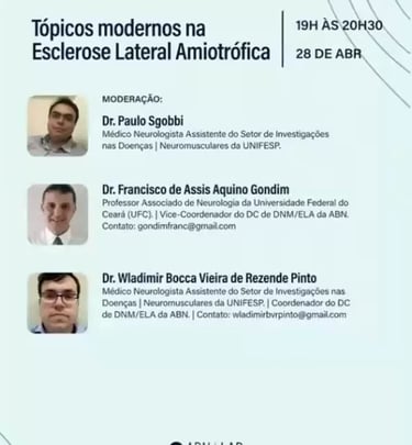 Esclerose Lateral Amiotrófica; Doença do Neurônio Motor