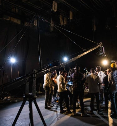 behind the scenes of a music video