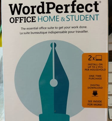 WordPerfect 2021 New Sealed in Box 