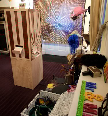 accessoires photo amusants pour invités lors d’une animation photobooth