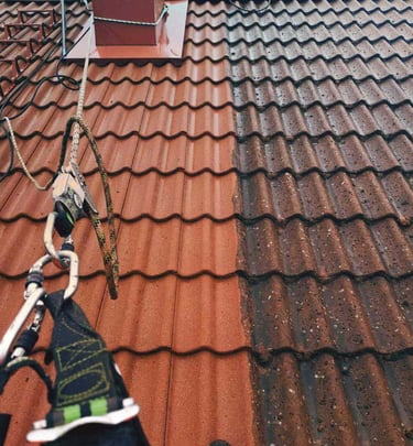 Takvask før og etter