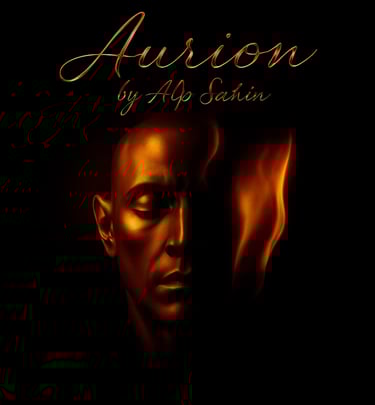Aurion by Alp Şahin gold-infused presence and inner clarity