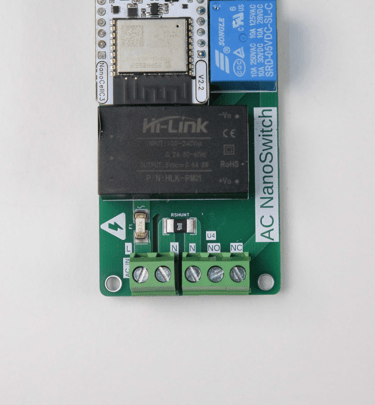 An open-source WiFi board for controlling AC devices 
