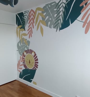Fresque jungle