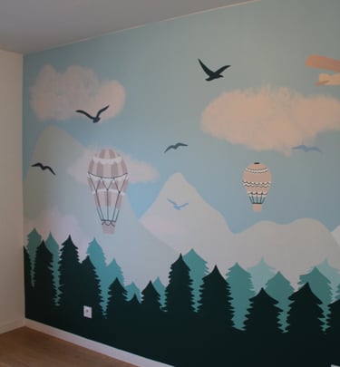 Fresque chambre enfant