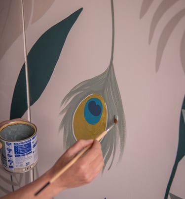 Fresque Live painting Blois Loir-et-Cher
