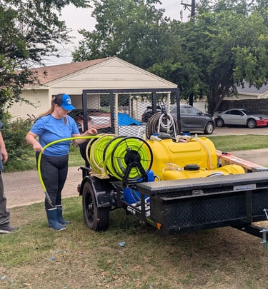 Stony Valley Team wrapping up and preparing for the next job