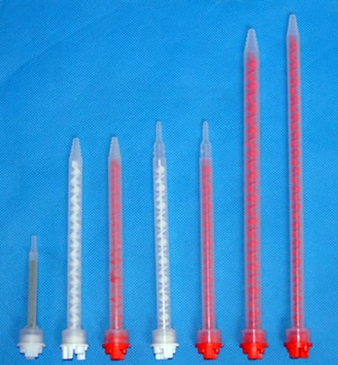 Helical mixers with different lengths, different diameters, inlet connections with DOUBLE CONNECTOR 