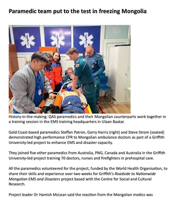 Media Release Document