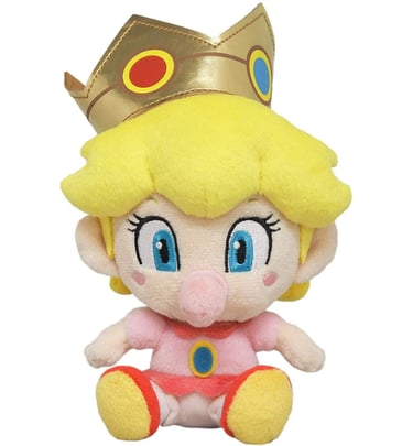 Little Buddy Super Mario All Star Collection Baby Peach Plush