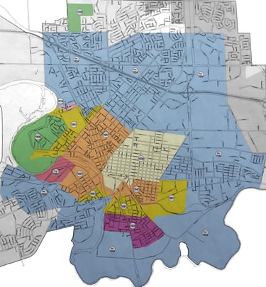 Brantford 1954 annexation