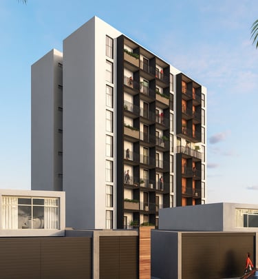 Fachada Jardines del Country