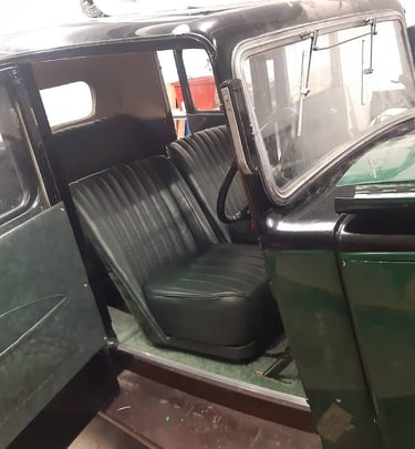 Car interior restoration