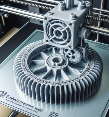  sur cette image on voit une impression 3D