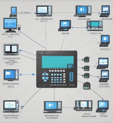 A white mask with distinct black features is placed on an open server tray in a data center or server room. The server is equipped with various LED indicators and network ports, suggesting an active setup.