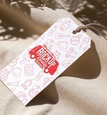 Rockup rental branding design