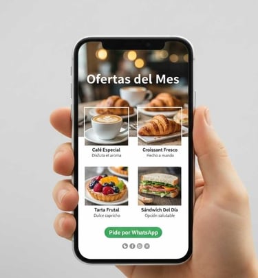flyer vivo muestra distintos giros de negocios