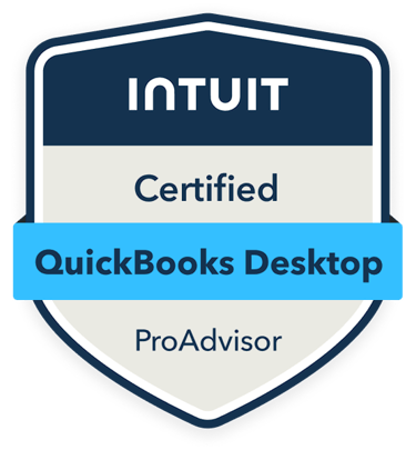 Certified Quickbooks Desktop ProAdvisor