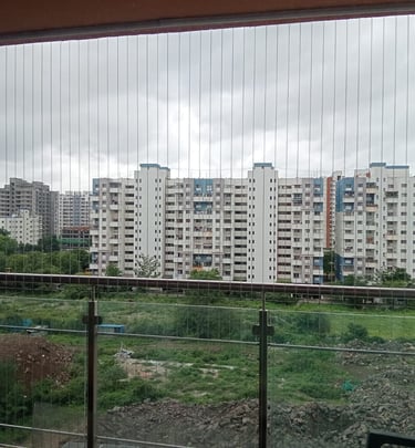 Vertical invisible grill pune 