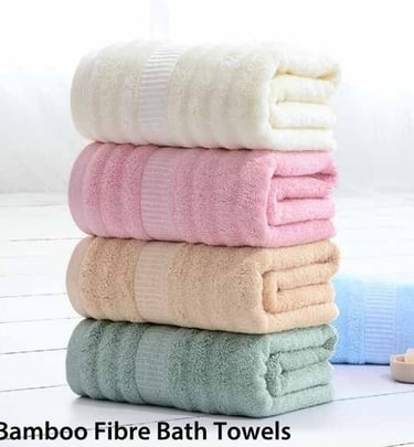 Bamboo Fibre Bath Towels