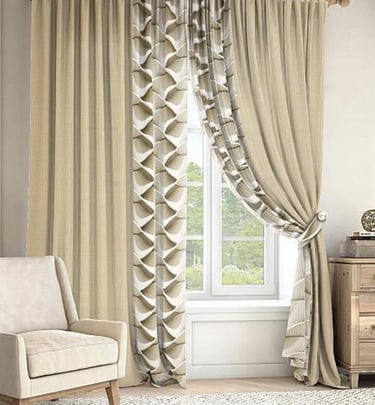 stylish modern curtain design