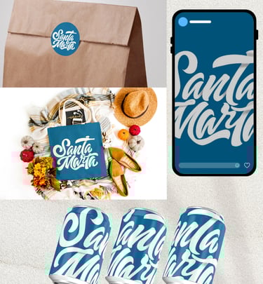 Lettering para redes sociales, branding, empaques, totebags con letras bonitas.