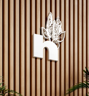 Hyssop concept - brandmark logo mockup