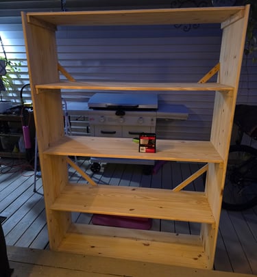 handmade shelf