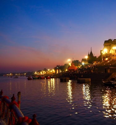 Boat ride from Dashashwamedh Ghat