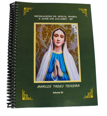 Novidade!!! Livro Mensagens de Jesus, Maria e José em Jacareí/SP 23