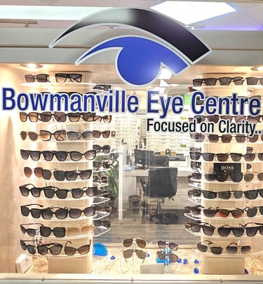 bowmanville eye doctor clinic, optical shop, optometry clinic