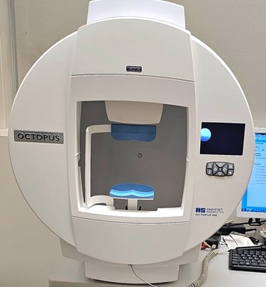 visual field testing for ministry of transportation, glaucoma, macular degeneration, stroke