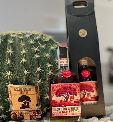 Red Fox Whiskey Astuccio