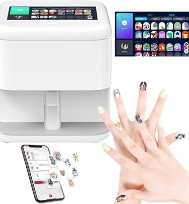 maquina impresora para uñas