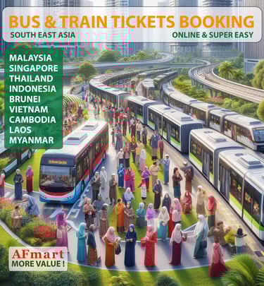 Bus & Train Tickets SEAsia